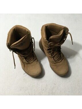 Interceptor Frontier Men's Size 8 Tactical Boots Brown/Coyote Leather Upper